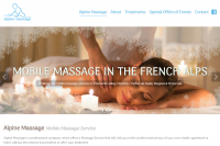Modernisation of the Alpine Massage website